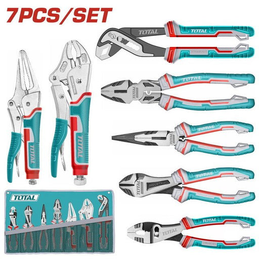 TOS23055 Ensemble De Pinces TOTAL 7 Pièces Bricolage - TOTAL TOOLS TUNISIA Site officiel | Station d'outils