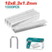 TOTAL AGRAFES 12X6.3X1.2MM THT39124 - TOTAL TOOLS TUNISIA Site officiel | Station d'outils