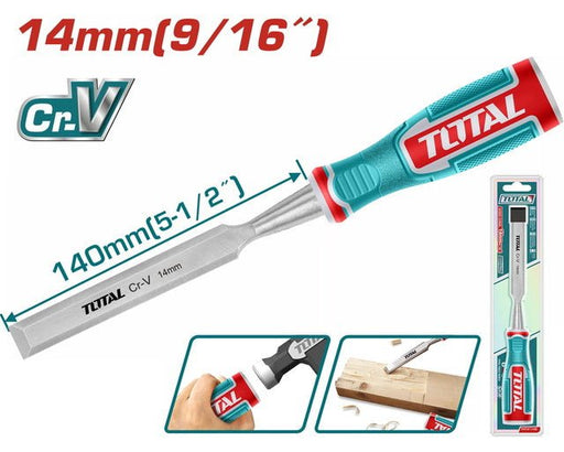 Total Ciseau A Bois 14MM THT41146 - Cisaille Bois Jardinage - TOTAL TOOLS TUNISIA Site officiel | Station d'outils