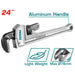 TOTAL Clé À Tube Aluminium 24 Pouces Légère Robuste Tuyauterie Ø76mm THTAL17246 - TOTAL TOOLS TUNISIA Site officiel | Station d'outils