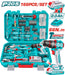 TOTAL Coffret Outils 20V Perceuse Visseuse Brushless 166 Pièces THKTHP41667 - TOTAL TOOLS TUNISIA Site officiel | Station d'outils