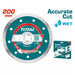 TOTAL Disque Diamant Universel 200 mm Jante Diamantée TAC2122003 - TOTAL TOOLS TUNISIA Site officiel | Station d'outils