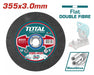 Total Disque Tronçonner 355 Mm 3,0 Mm Alésage 25,4 Mm Métal Inox TAC2303558 - TOTAL TOOLS TUNISIA Site officiel | Station d'outils