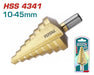 TOTAL Foret Étagé HSS 4341 10 À 45 Mm Or Fin Pour Perçage Pro TAC75104501 - TOTAL TOOLS TUNISIA Site officiel | Station d'outils