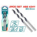 Total Forets HSS 3,0 Mm 2 Pièces Pour Métal Pointe 135 Degres Cylindrique TAC1200034 - TOTAL TOOLS TUNISIA Site officiel | Station d'outils