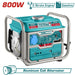 TOTAL Groupe électrogène 800 W, 220–240 V – TP18005 - TOTAL TOOLS TUNISIA Site officiel | Station d'outils