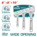 TOTAL Jeu De Clés À Molette 6, 8 Et 10 Pouces Acier C45 THTK1013 - TOTAL TOOLS TUNISIA Site officiel | Station d'outils