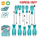 Total JX 10 Tournevis Acier CrV Ergonomiques Professionnels THT250610 - TOTAL TOOLS TUNISIA Site officiel | Station d'outils