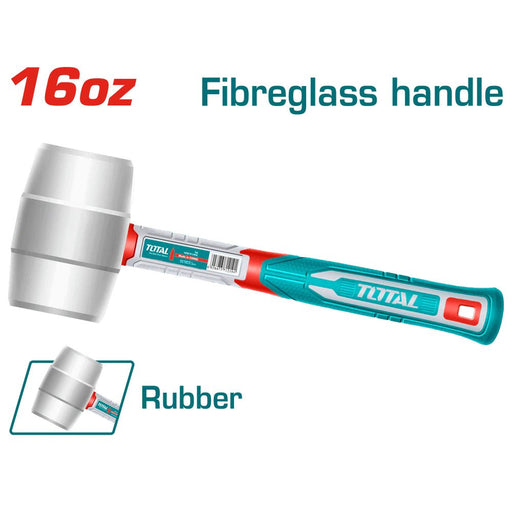 Total Maillet En Caoutchouc 16 Oz Poignée Fibre De Verre THRUH6916 - TOTAL TOOLS TUNISIA Site officiel | Station d'outils