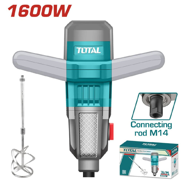 Total Malaxeur Électrique 1600 W Puissant Pour Mélanges M14 TD716008 - TOTAL TOOLS TUNISIA Site officiel | Station d'outils