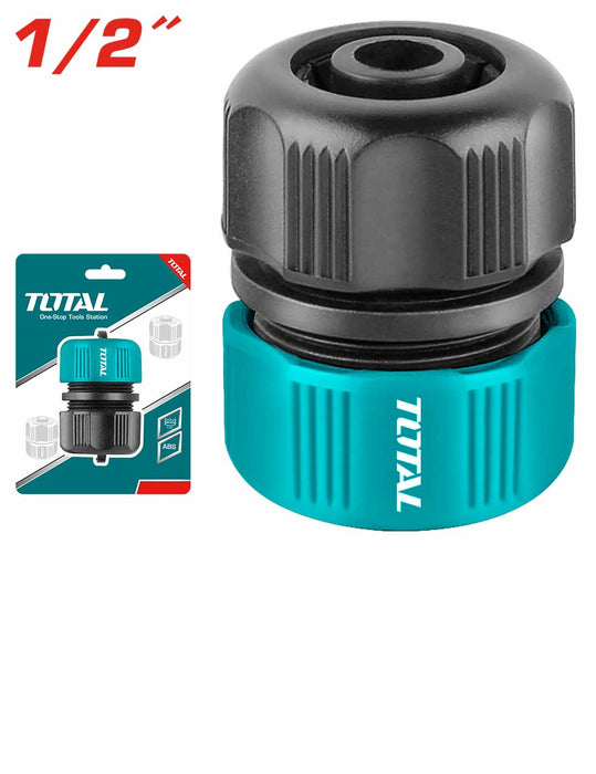 TOTAL Manchon Connecteur Rapide 1/2 Pouce ABS Plastique THPHM0201 - TOTAL TOOLS TUNISIA Site officiel | Station d'outils