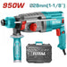 Total Marteau Perforateur 950W SDS Plus 28 mm TH309288 - TOTAL TOOLS TUNISIA Site officiel | Station d'outils