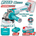 TOTAL Meuleuse Angle Sans Fil 20V Brushless 115 Mm 1200 W Max TAGLI2120252 - TOTAL TOOLS TUNISIA Site officiel | Station d'outils