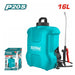 TOTAL Pulvérisateur Dorsal Sans Fil 16 L 20 V Haute Performance TSPLI2001 - TOTAL TOOLS TUNISIA Site officiel | Station d'outils