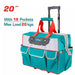 Total Sac À Outils Roulant Rigide 20 Pouces THRRTB2012 20 Kg - TOTAL TOOLS TUNISIA Site officiel | Station d'outils