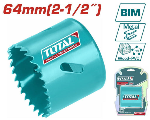 TOTAL Scie Cloche BIM 64 mm 2 - 1/2 Pouces Haute Performance TAC410641 - TOTAL TOOLS TUNISIA Site officiel | Station d'outils