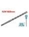 TOTAL SDS12X160 Foret Carbure Tungstène Hélicoïdal Béton - TOTAL TOOLS TUNISIA Site officiel | Station d'outils