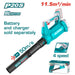 TOTAL Souffleur Sans Fil 20V Brushless TABLI20508 - TOTAL TOOLS TUNISIA Site officiel | Station d'outils