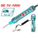TOTAL Testeur Tension DC 1V à 100V Pour Véhicules Professionnels THTS41001 - TOTAL TOOLS TUNISIA Site officiel | Station d'outils