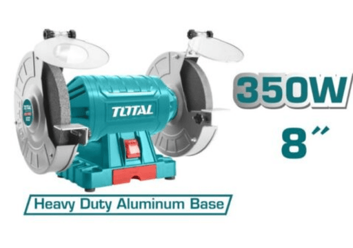 TOTAL Touret À Meuler 350W TBG35020 – Puissant Et Durable - TOTAL TOOLS TUNISIA Site officiel | Station d'outils