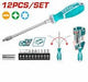 Tournevis Flexible Total THT250FL1206 - Manche Articulé - TOTAL TOOLS TUNISIA Site officiel | Station d'outils