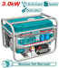 TP130005 - 1 Groupe Électrogène TOTAL 3000W Fiable Pratique - TOTAL TOOLS TUNISIA Site officiel | Station d'outils