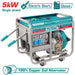 TP450001 – Groupe Électrogène TOTAL 5 kW – Fiable Chantier - TOTAL TOOLS TUNISIA Site officiel | Station d'outils