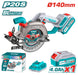 TSLI14021 Scie Circulaire SansFil 20V 140mm Total Brushless - TOTAL TOOLS TUNISIA Site officiel | Station d'outils
