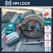 TSLI18511 Scie Circulaire TOTAL 20V 185mm Performante - TOTAL TOOLS TUNISIA Site officiel | Station d'outils
