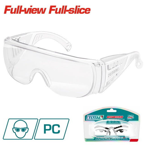 TSP304 Lunettes De Protection TOTAL Polycarbonate UV - TOTAL TOOLS TUNISIA Site officiel | Station d'outils
