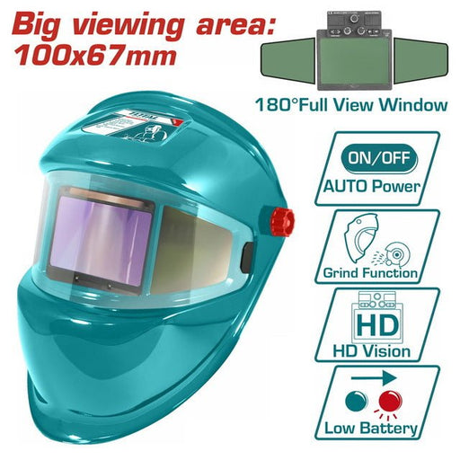 TSP9103 Masque De Soudure Total Pro 100x67mm Vision - TOTAL TOOLS TUNISIA Site officiel | Station d'outils