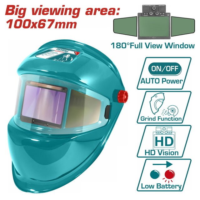 TSP9103 Masque De Soudure Total Pro 100x67mm Vision - TOTAL TOOLS TUNISIA Site officiel | Station d'outils