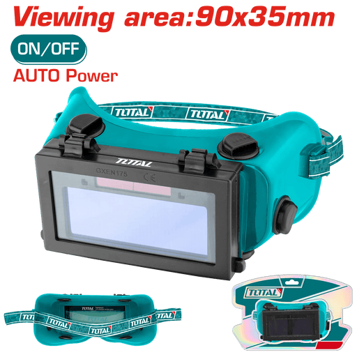 TSP9403 Lunette Soudage TOTAL Filtre LCD Usage Sécurité - TOTAL TOOLS TUNISIA Site officiel | Station d'outils