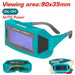 TSP9405 Lunettes Soudage TOTAL Filtre LCD Auto Confort - TOTAL TOOLS TUNISIA Site officiel | Station d'outils