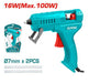 TT001116 Pistolet Colle Total 16W 220 240V Déco DIY Rapide - TOTAL TOOLS TUNISIA Site officiel | Station d'outils