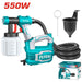 TT5006 Pistolet De Peinture Electrique 550W 800ml Facile - TOTAL TOOLS TUNISIA Site officiel | Station d'outils