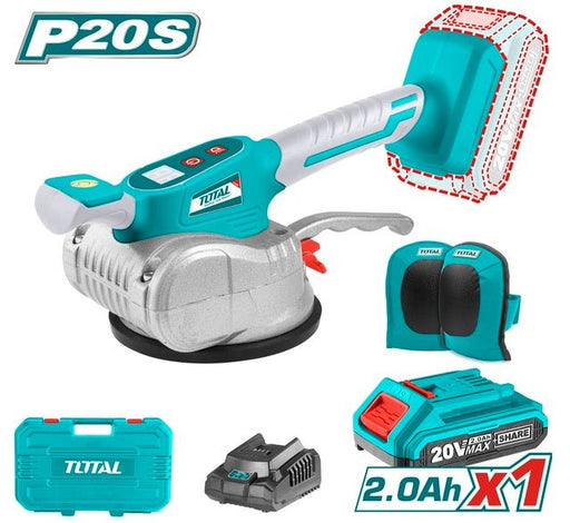 TTVLI20101 - Machine Vibrante Carrelage TOTAL 20V - Sans Fil - TOTAL TOOLS TUNISIA Site officiel | Station d'outils