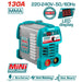 TW213049 Poste Soudure TOTAL 130A InverterIGBT LED 220V Pro - TOTAL TOOLS TUNISIA Site officiel | Station d'outils