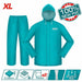 Veste Pantalon PVC Résistant Vert Turquoise XL THTRS031XL - TOTAL TOOLS TUNISIA Site officiel | Station d'outils